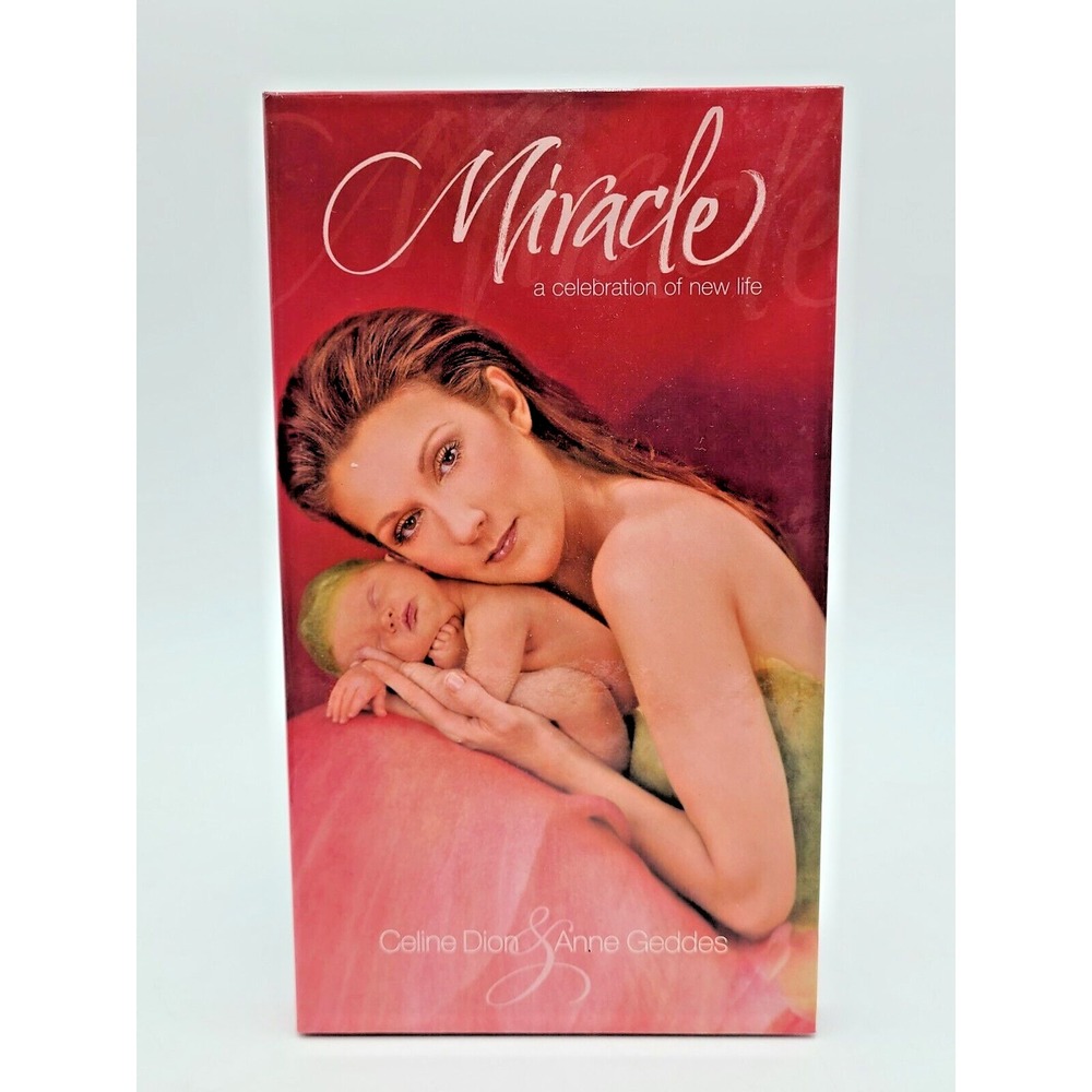 Celine Dion &‎ Anne Geddes Miracle 2 CD Long Box Set & Booklet, DVD